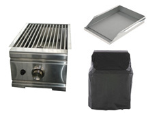 Side Burners, Grill covers, griddle plates, etc.