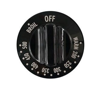 Knob for Oven or Griddle Thermostat on DGRSC/RJGR, DGR/DGRC, DGRS