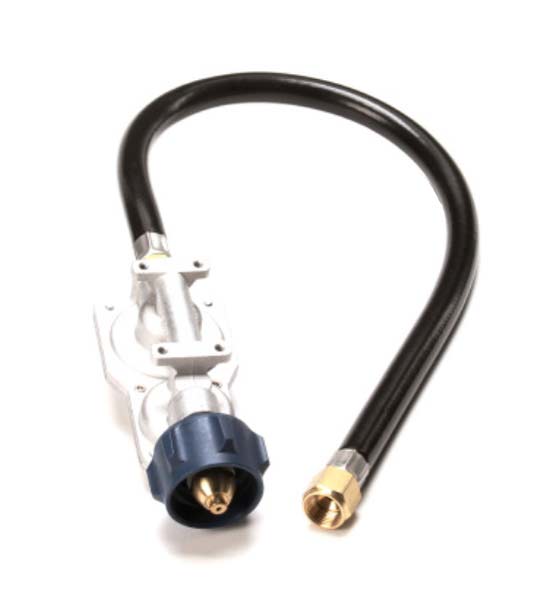 Regulator for Dynasty Grills, Propane Gas (LP) with Hose connector
